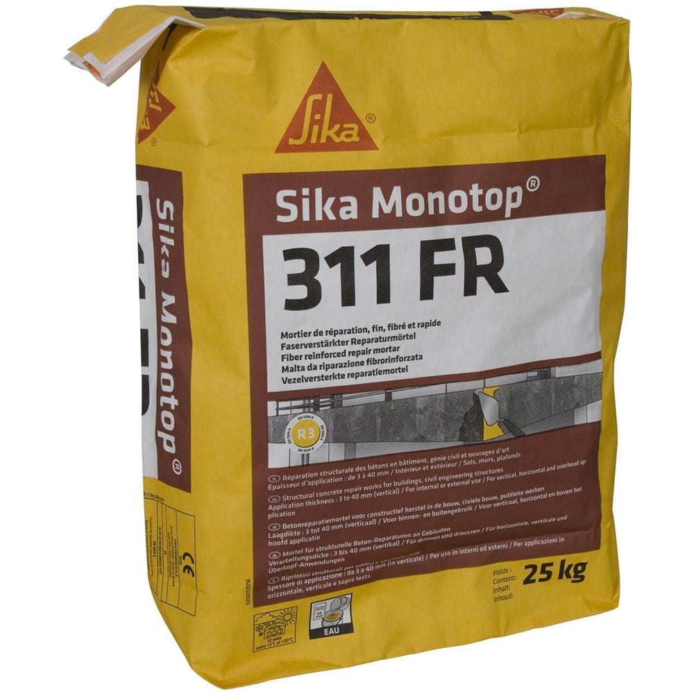 Monotop 311 Fr Malta Per Riparazione Rapida - Grigio - 25kg - Foto 1