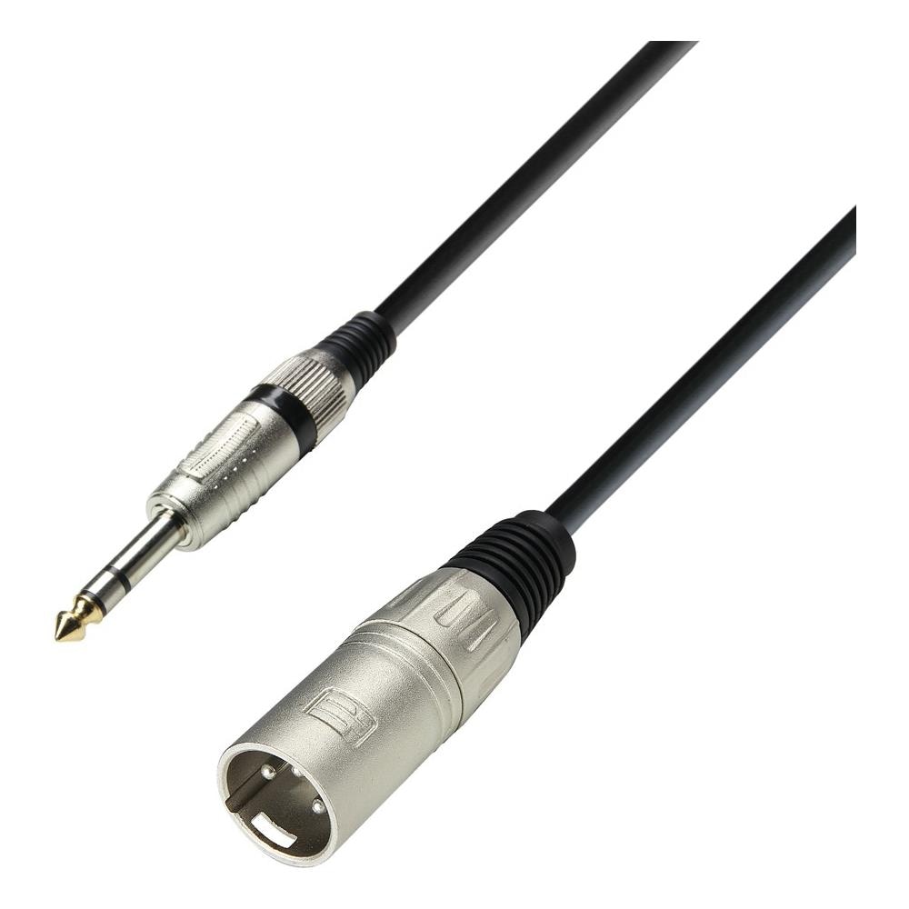 K3 BMV 0100 1m 6.35mm XLR (3-pin) Nero, Argento cavo audio - Foto 1