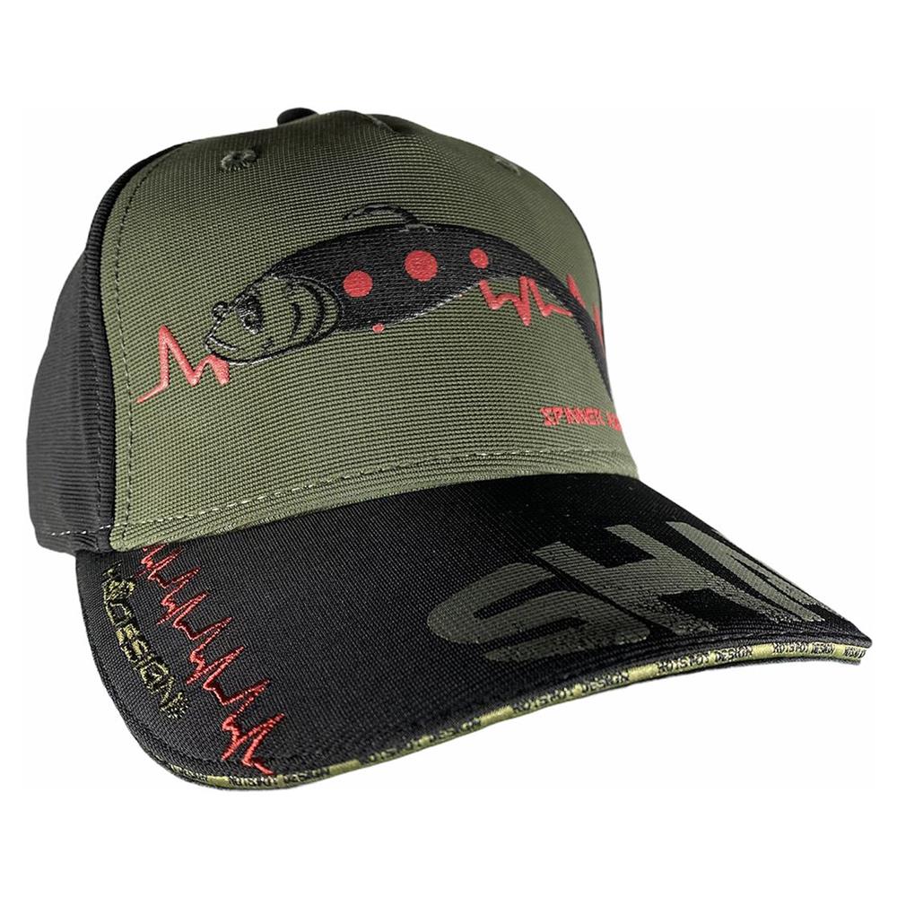Cap Shad One Size Nero / verde Militare - Foto 2