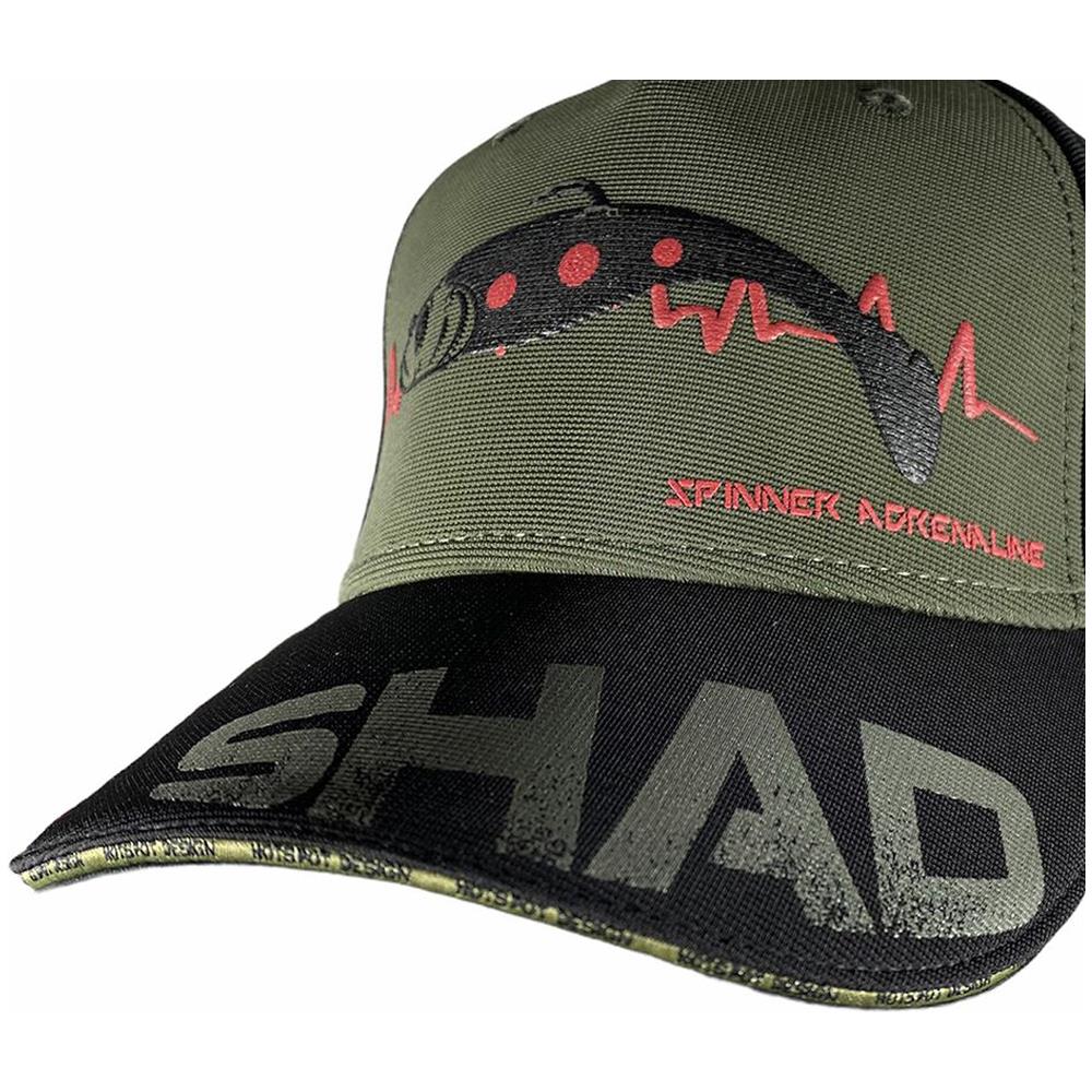 Cap Shad One Size Nero / verde Militare - Foto 3