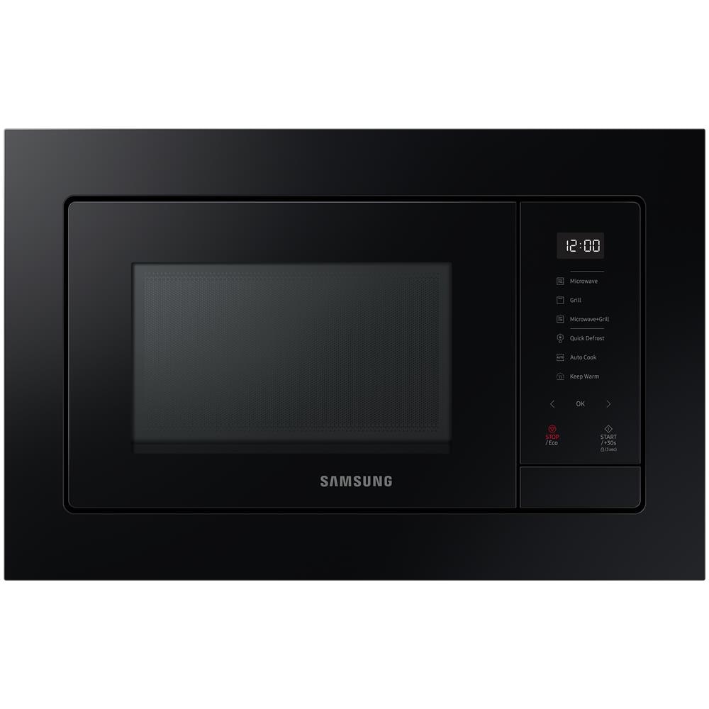 Microonde da Incasso MG23A7318CK con Grill Capacità 23 Litri Potenza 800 Watt 6 Livelli di Potenza Colore Nero - Foto 1