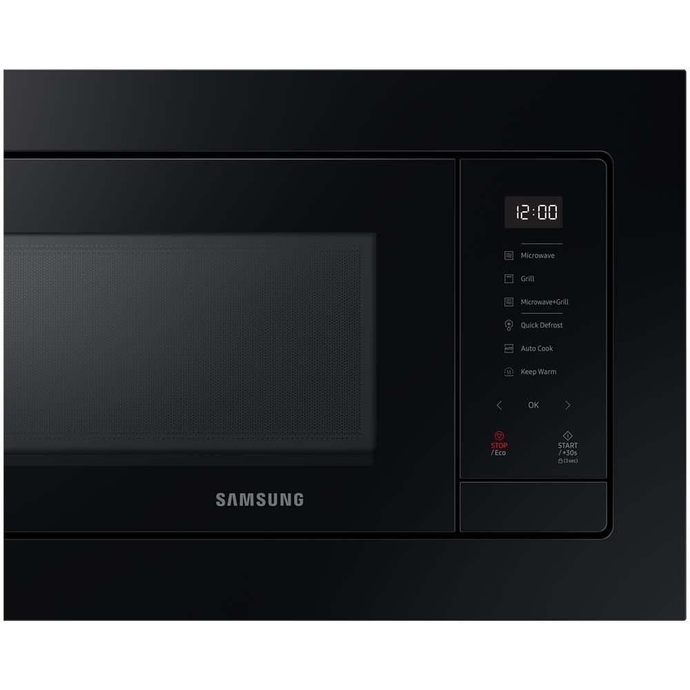 Microonde da Incasso MG23A7318CK con Grill Capacità 23 Litri Potenza 800 Watt 6 Livelli di Potenza Colore Nero - Foto 2