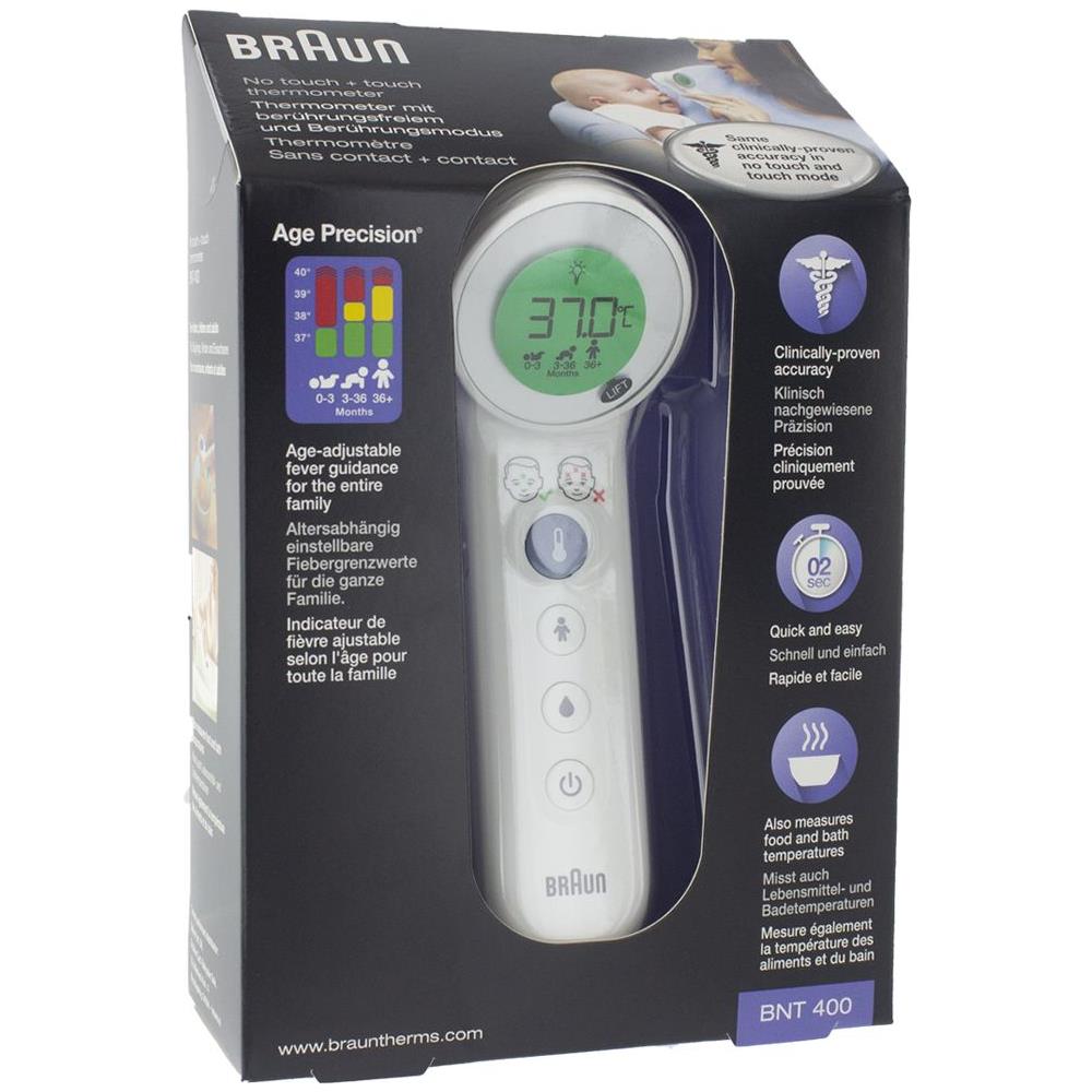 Braun Bnt400 Rilevazione Da Remoto Bianco Fronte - Foto 2
