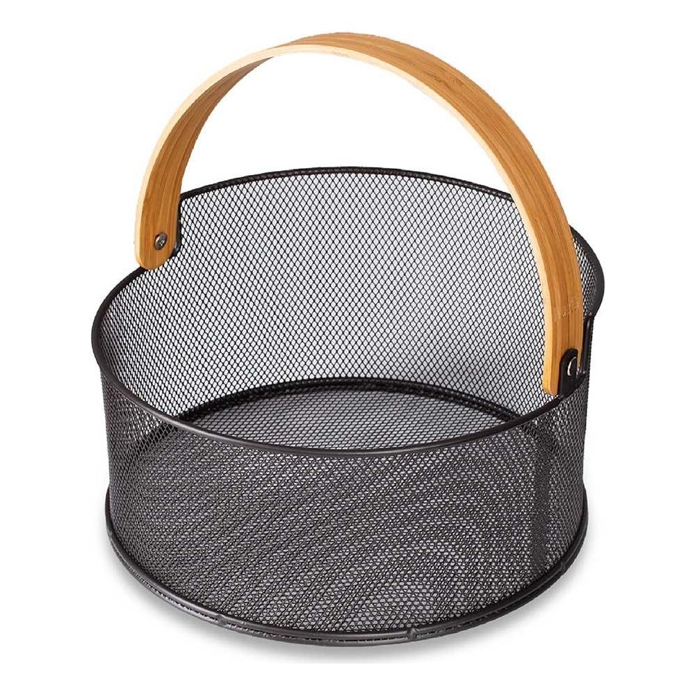 Cestino Portafrutta E Pane Marrone 73946 - Foto 1