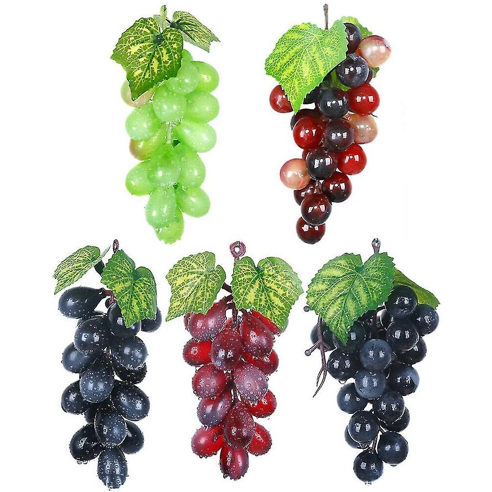 6 Mele Artificiali In Schiuma - Decorazione Realistica Per Casa, Cucina, Display - 8x8x7cm - Foto 6