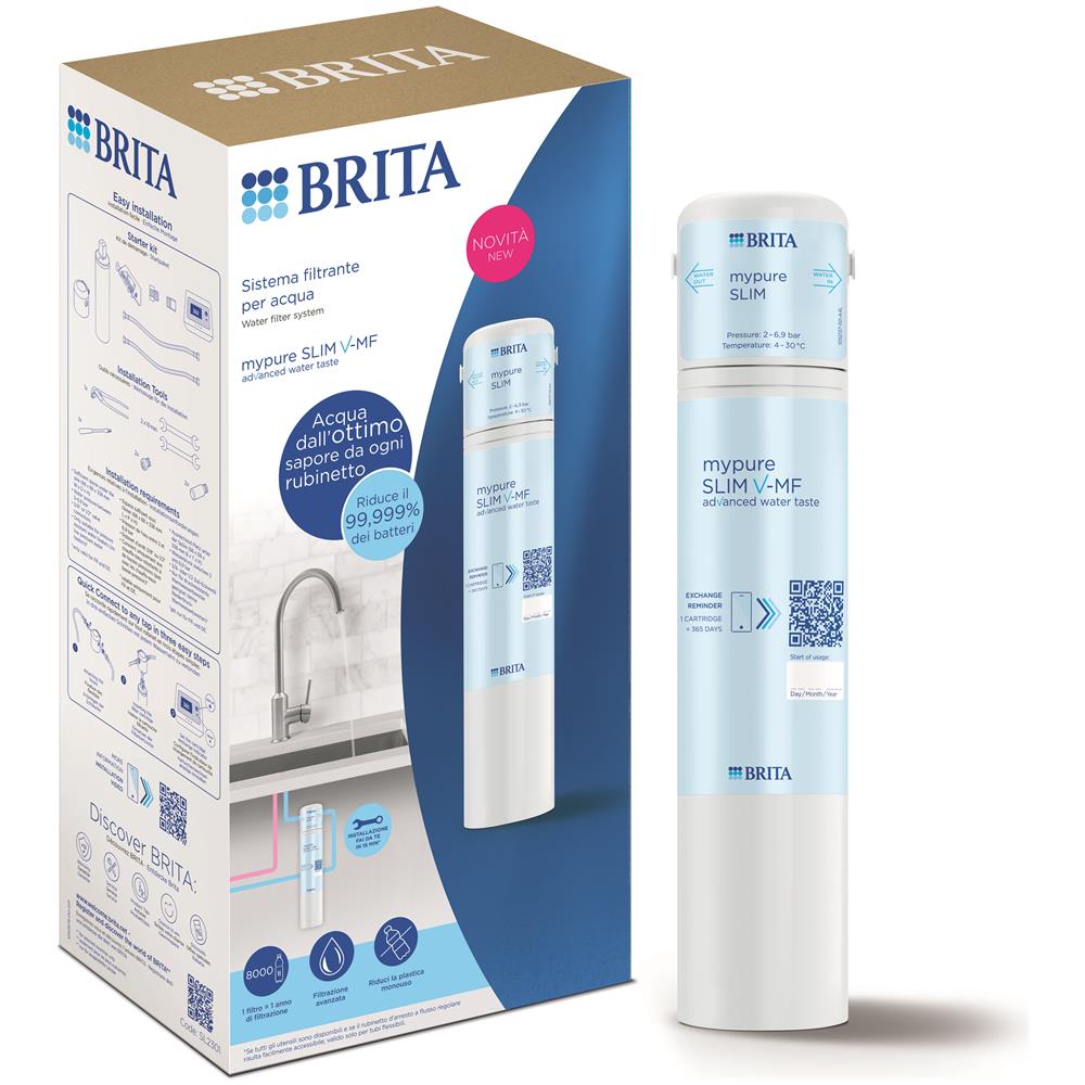 mypure SLIM V-MF Filtro per acqua sotto il lavandino Bianco - Foto 1