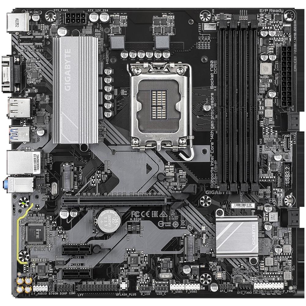 Scheda Madre B760M D3HP Socket LGA 1700 Chipset B760 Micro ATX - Foto 2
