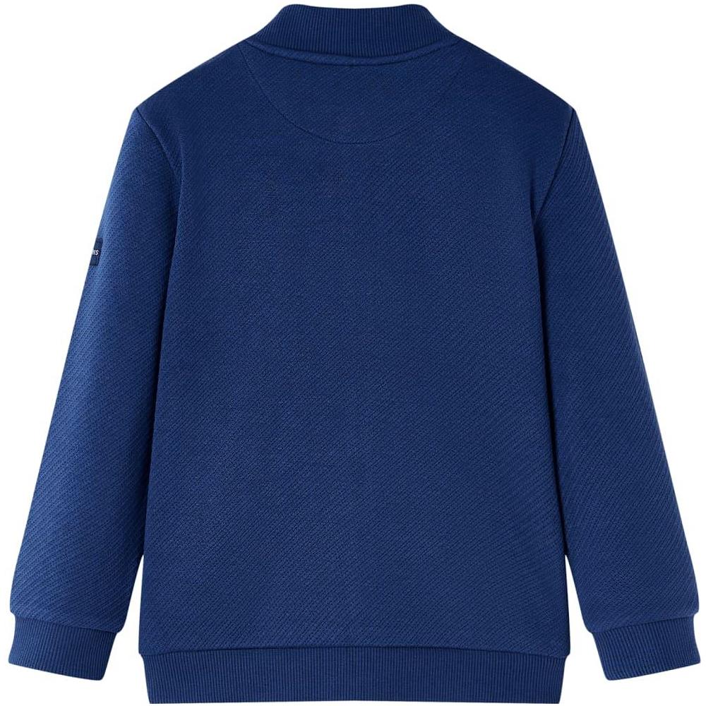Felpa per Bambini con Cerniera Blu Marino 104 - Foto 2