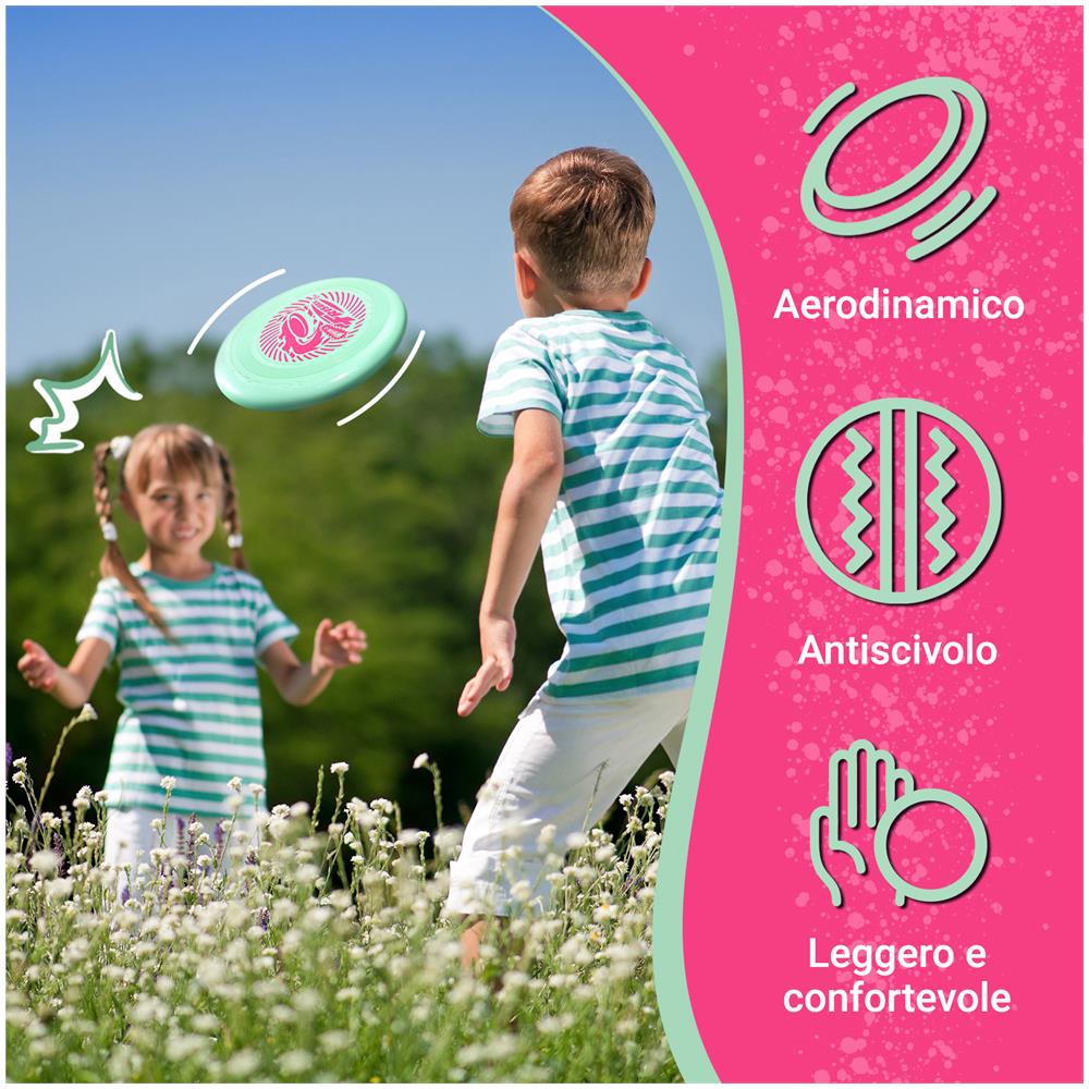 Frisbee Go Disco Volante, 22,86 cm Leggero per Bambini dai 5 Anni in su - 70 g - Foto 2