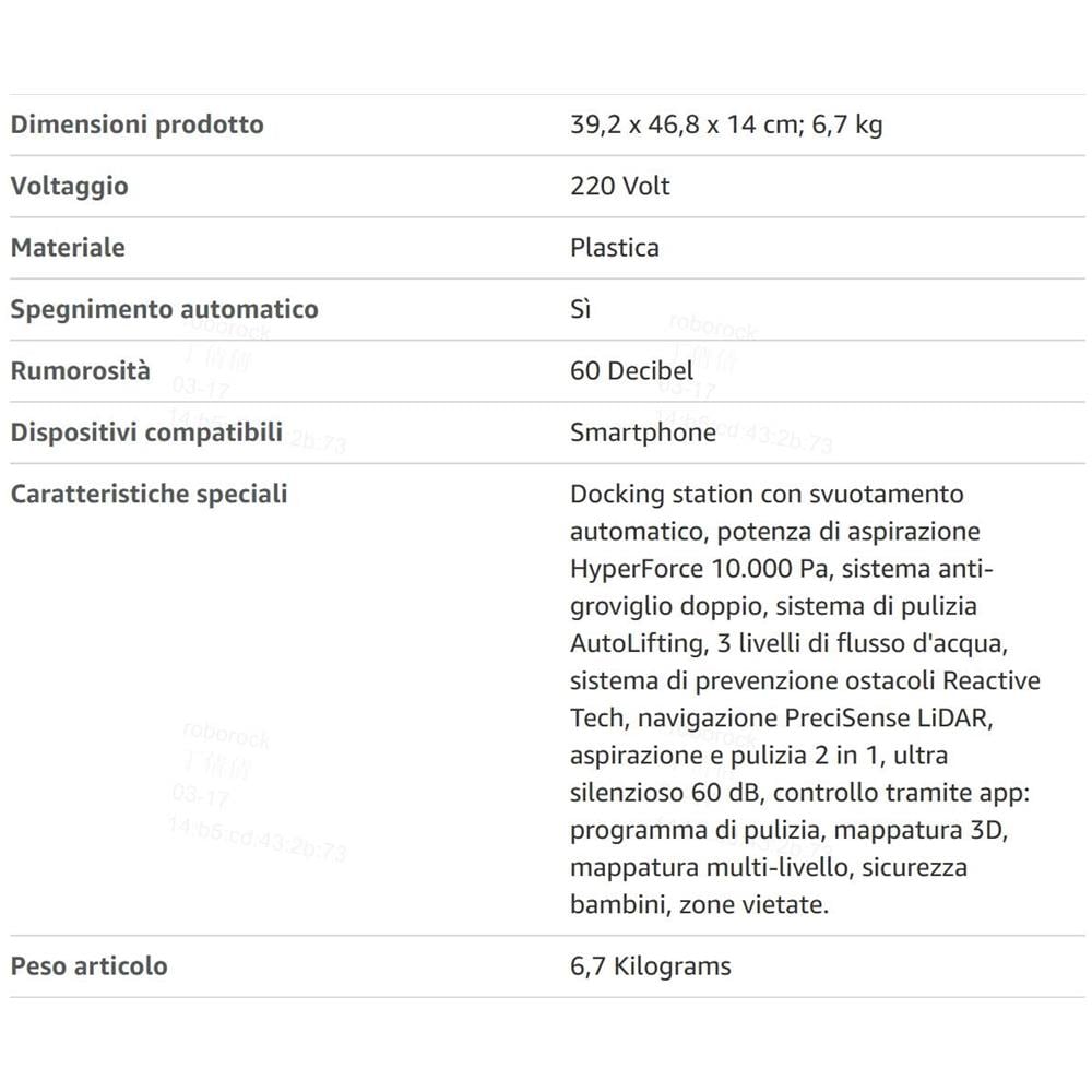 Q10 PF+ Robot Aspirapolvere, 10.000 Pa HyperForce, doppio sistema anti-groviglio,tecnologia reattiva per evitare gli ostacoli,doppia spazzola antigroviglio,Bianco - Foto 10