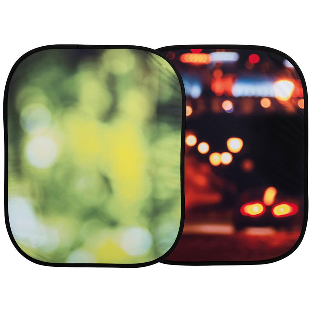 Fondale Out of Focus 1.2 x 1.5m Summer Foliage / City Lights - Foto 1