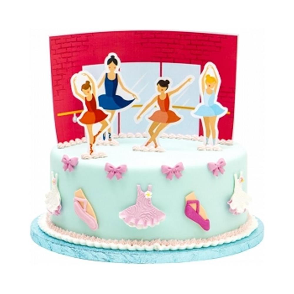 Kit Torta Ballerine 5 Pz - Foto 2