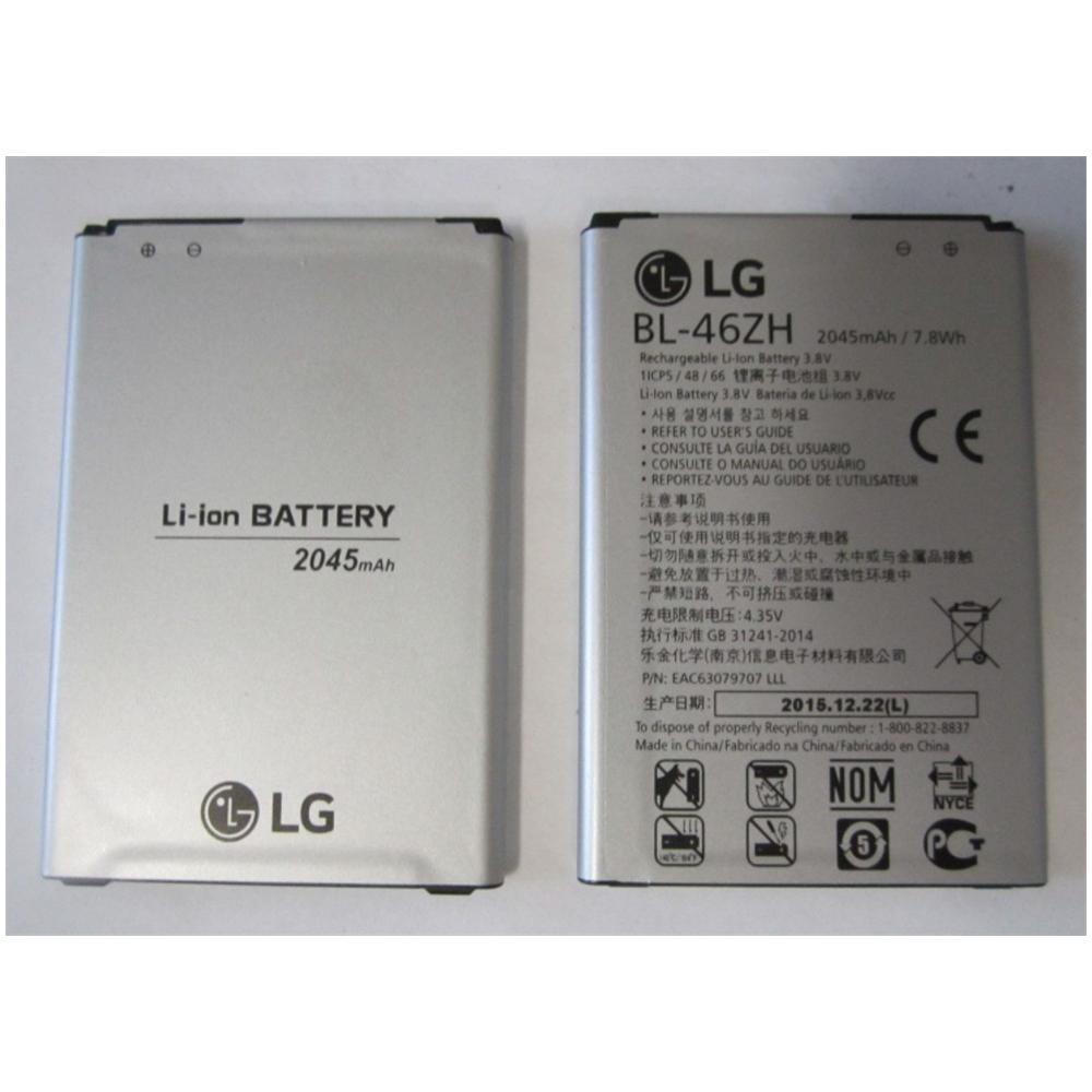 Batteria Nuova Originale Bl-46zh 2125mah Ricaricabile Litio Per Lg K7 Ls675 - Foto 2