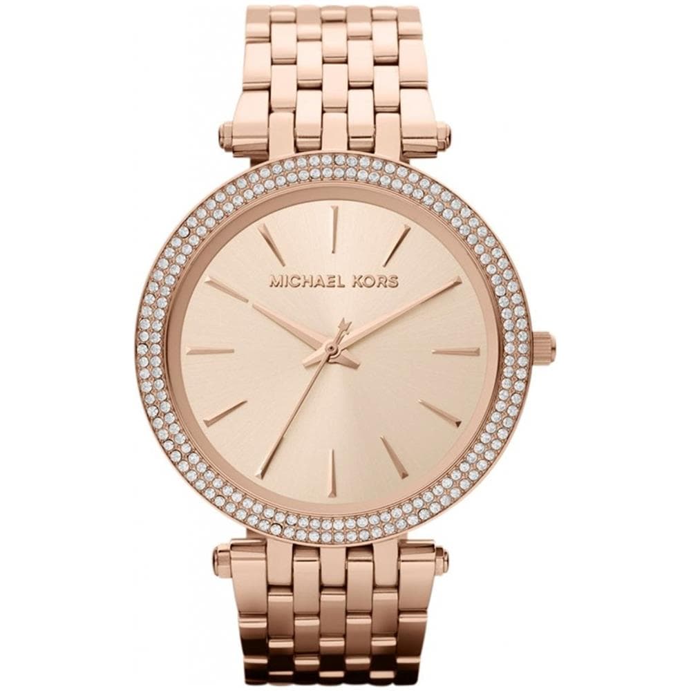 Orologio Michael Kors Darci Donna Acciaio Ip Rose Gold Cristalli Mk3192 - Foto 2