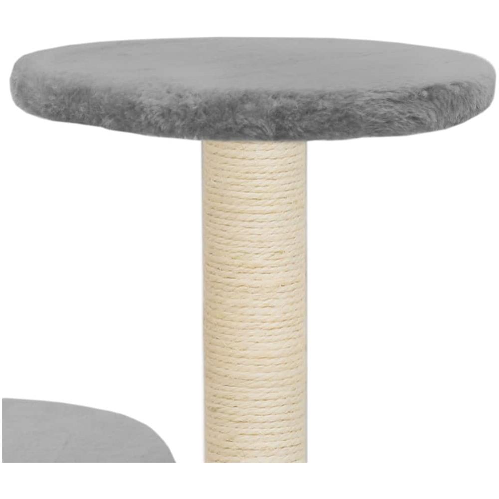 Albero Per Gatti Con Tiragraffi In Sisal 60 Cm Grigio - Foto 6