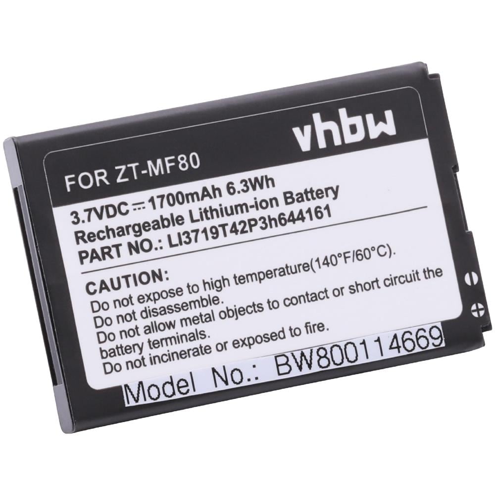 Li-ion Batteria 1700mah (3.7v) Per Cellulari E Smartphone Zte Engage Lt, Mf80, N8000, Nova 3.5, Nova 4.0, T82, V8000 - Foto 1
