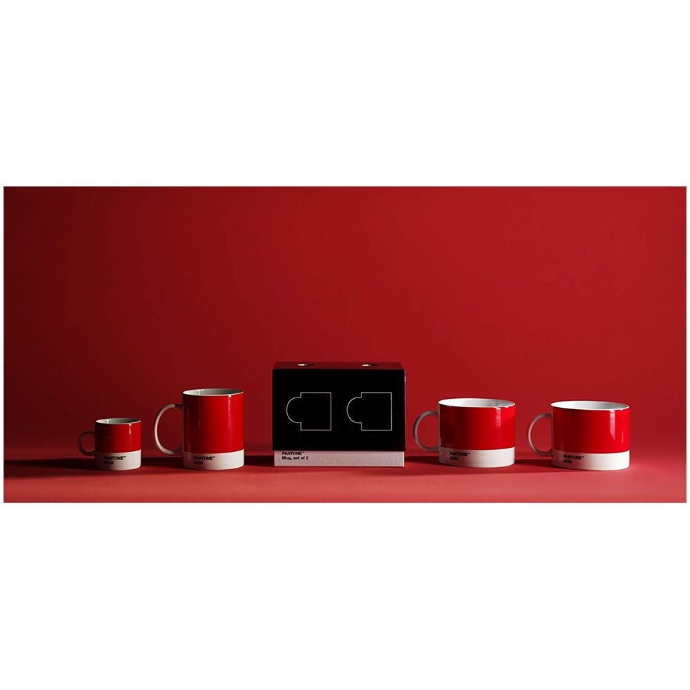 Porcellana Della Tazza Da Tè, 475ml, Porcellana, Red 2035, 10.4 X 10.4 X 8 Cm - Foto 2