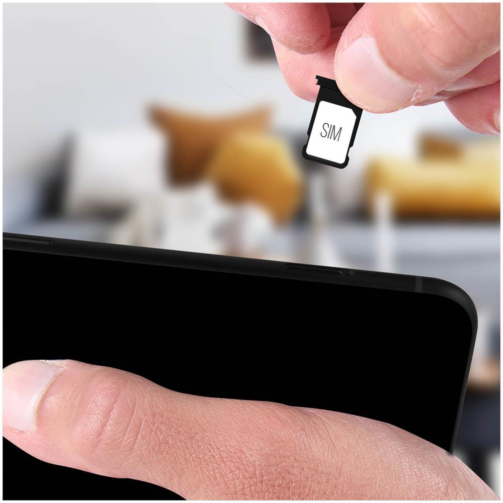 Alloggio Sim Apple Iphone 11 Pro Supporto Scheda Nano Sim Di Ricambio - Nero - Foto 2