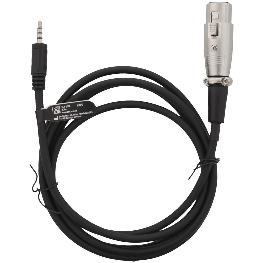 Xlr A Teleobiettivo A 4 Pin (pinout Cisco), 1,5 M, Nero - Foto 3