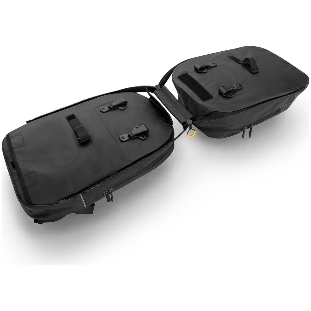 Borsa Da Bicicletta In Due Pezzi Zaino 2in1 30l Nero (wbb30bk)  - Foto 2