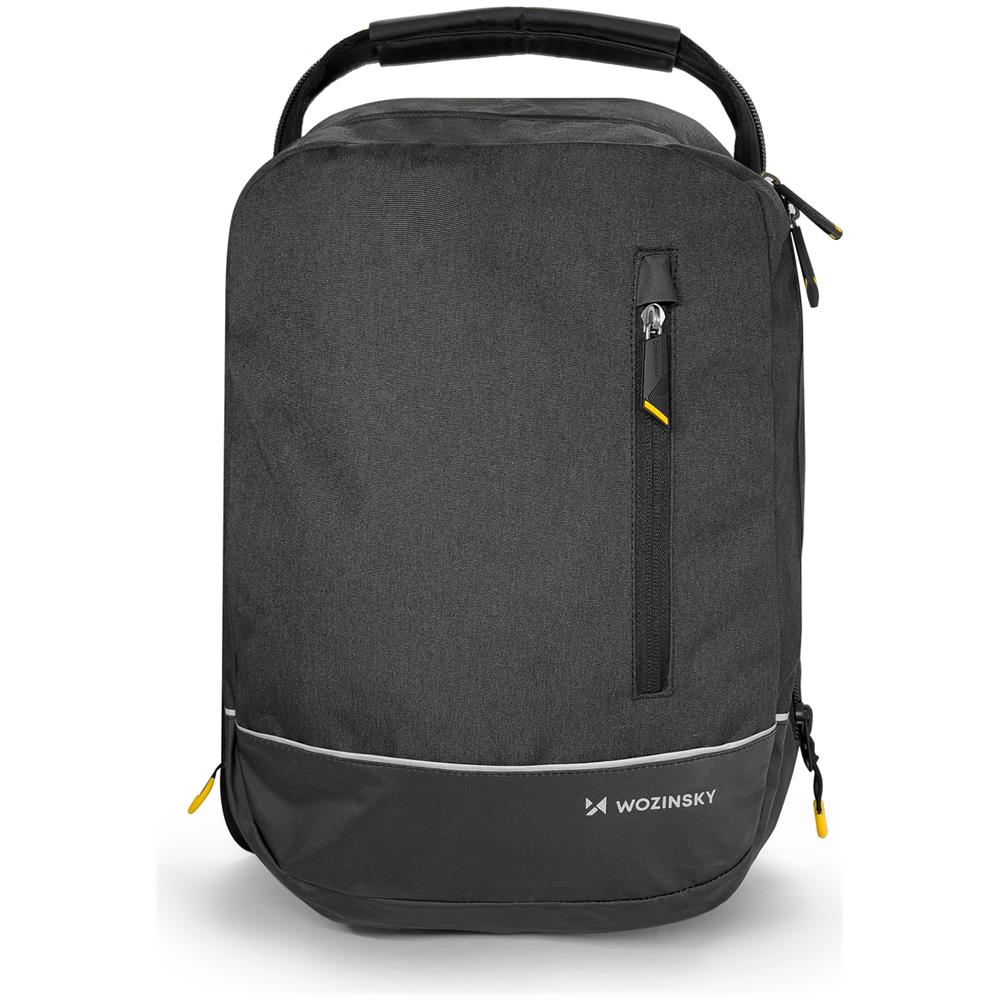 Borsa Da Bicicletta In Due Pezzi Zaino 2in1 30l Nero (wbb30bk)  - Foto 8