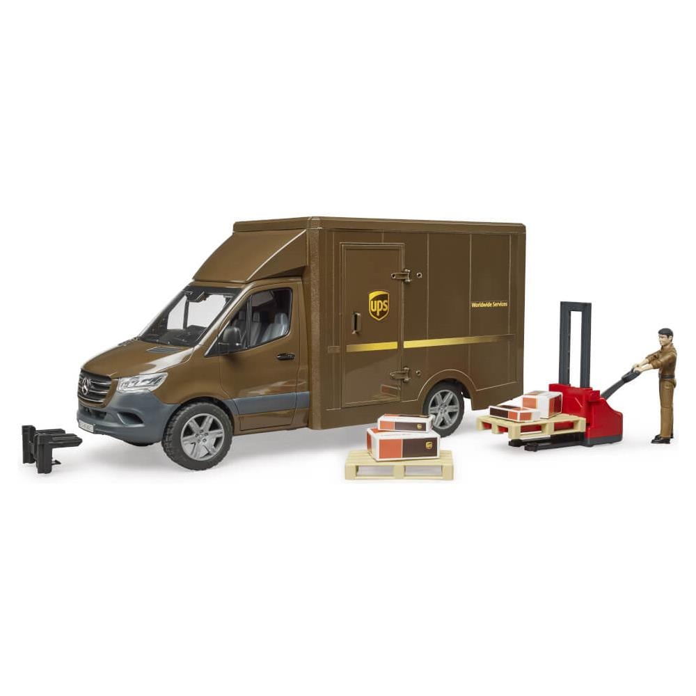 Camion Ups Sprinter Personaggio Transpallet Manuale - (02678) - Foto 1