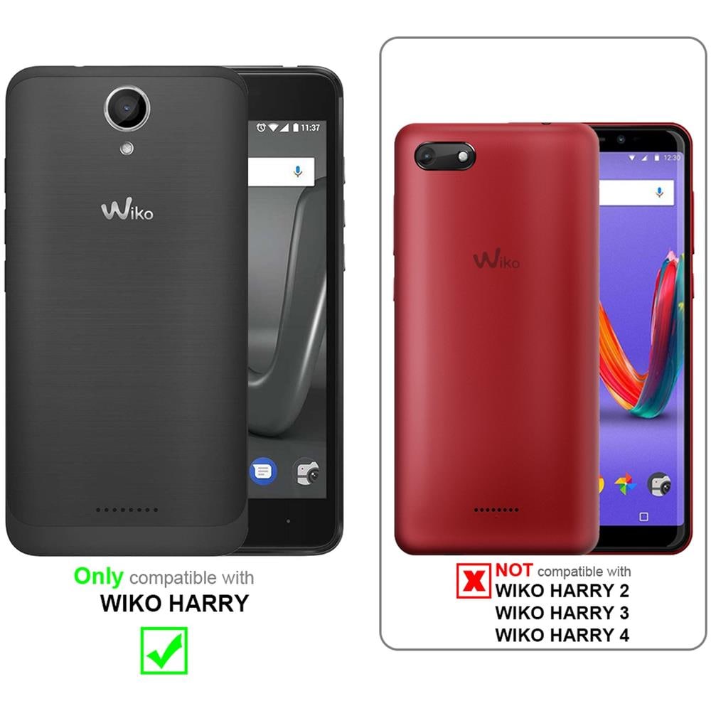 Pellicola Di Armatura Compatibile Con Wiko Harry In Elevata Trasparenza - Vetro Temperato (tempered) Di Protezione Del Display In Durezza 9h Con 3d Touch - Foto 2