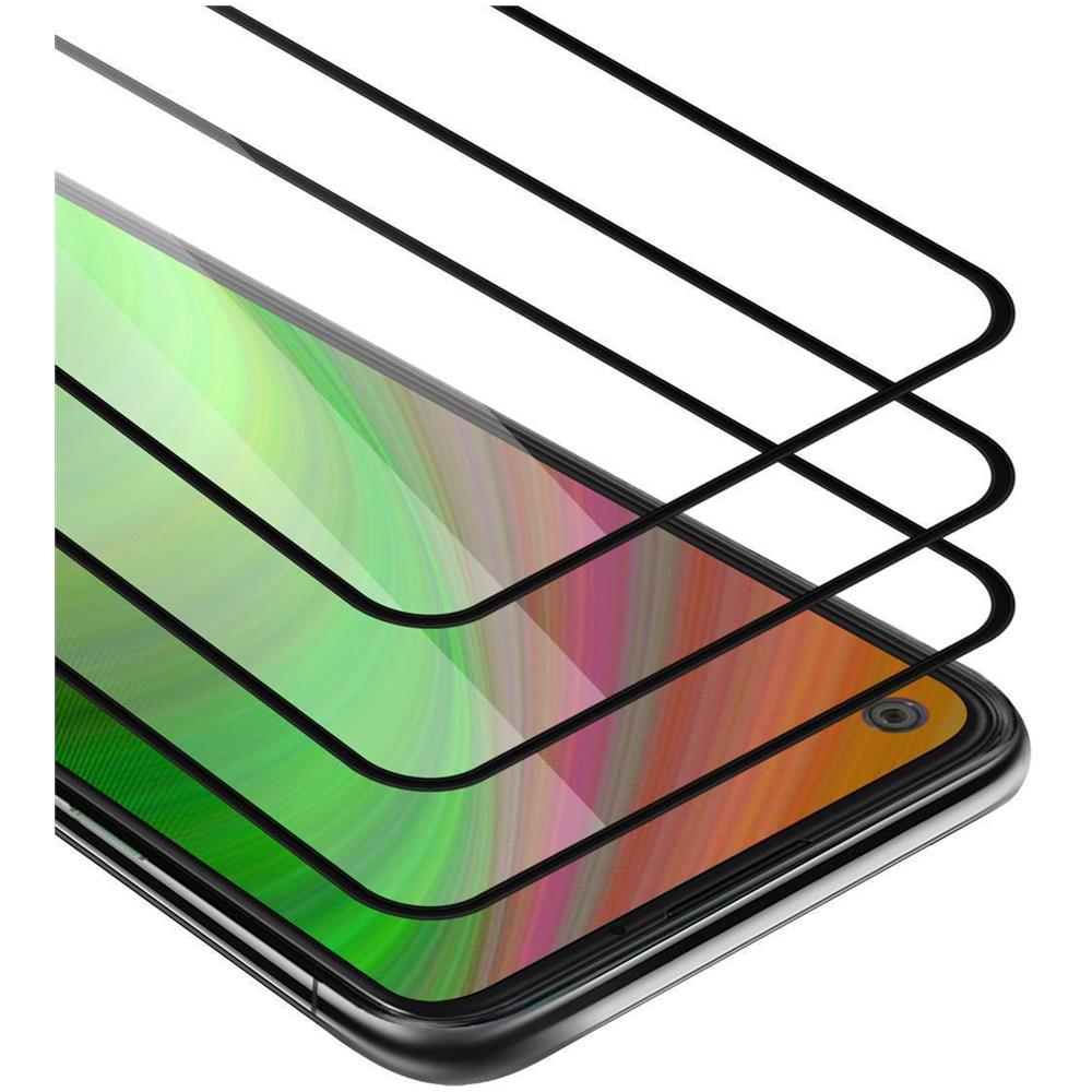 3x Pellicola Armatura A Schermo Intero Compatibile Con Xiaomi Redmi Note 9 In Trasparente Con Nero - 3x Vetro Temperato (tempered) Di Protezione Del Display In Durezza 9h Con 3d Touch - Foto 1