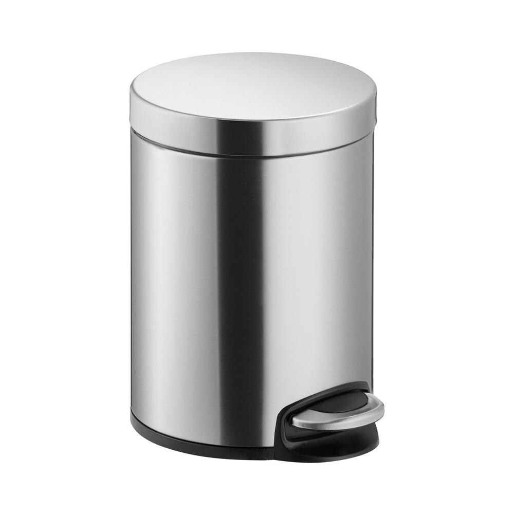 H2403600 Bidone Per La Spazzatura 35 L Rotondo Acciaio Inossidabile - Foto 1