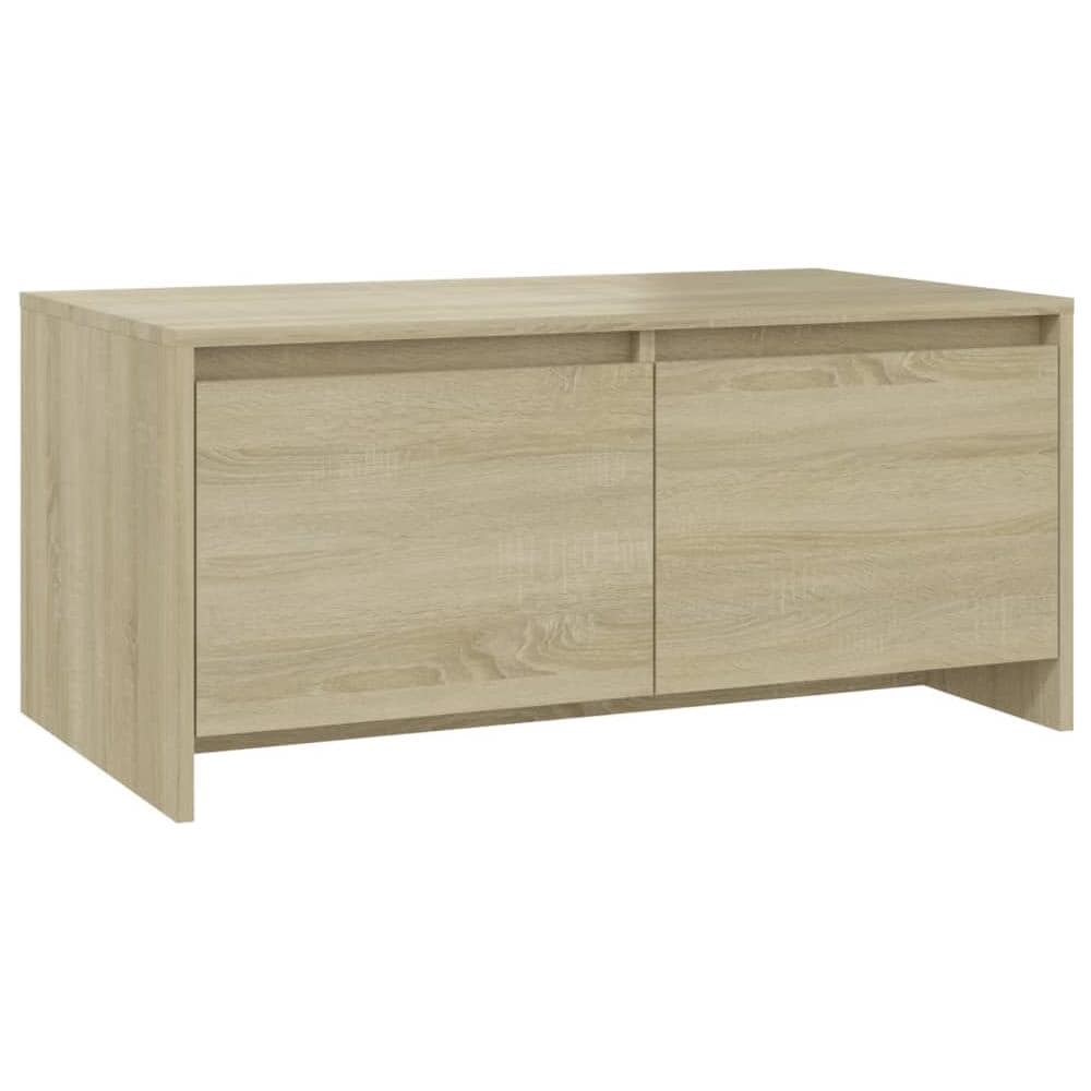 Tavolino da Salotto Rovere Sonoma 90x50x41,5 cm in Truciolato - Foto 2