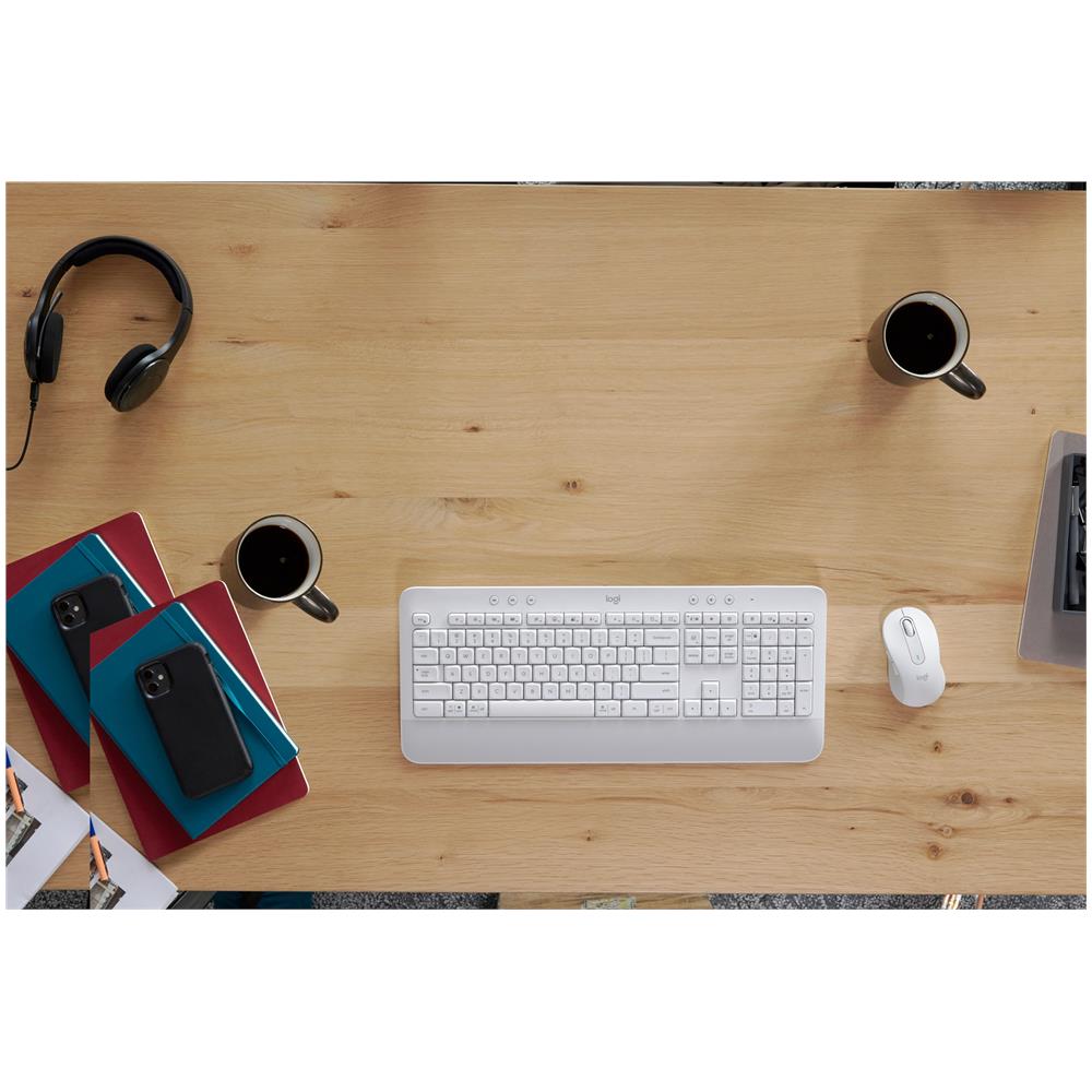 Tastiera e Mouse Bluetooth 920-011022  Colore Bianco - Foto 8