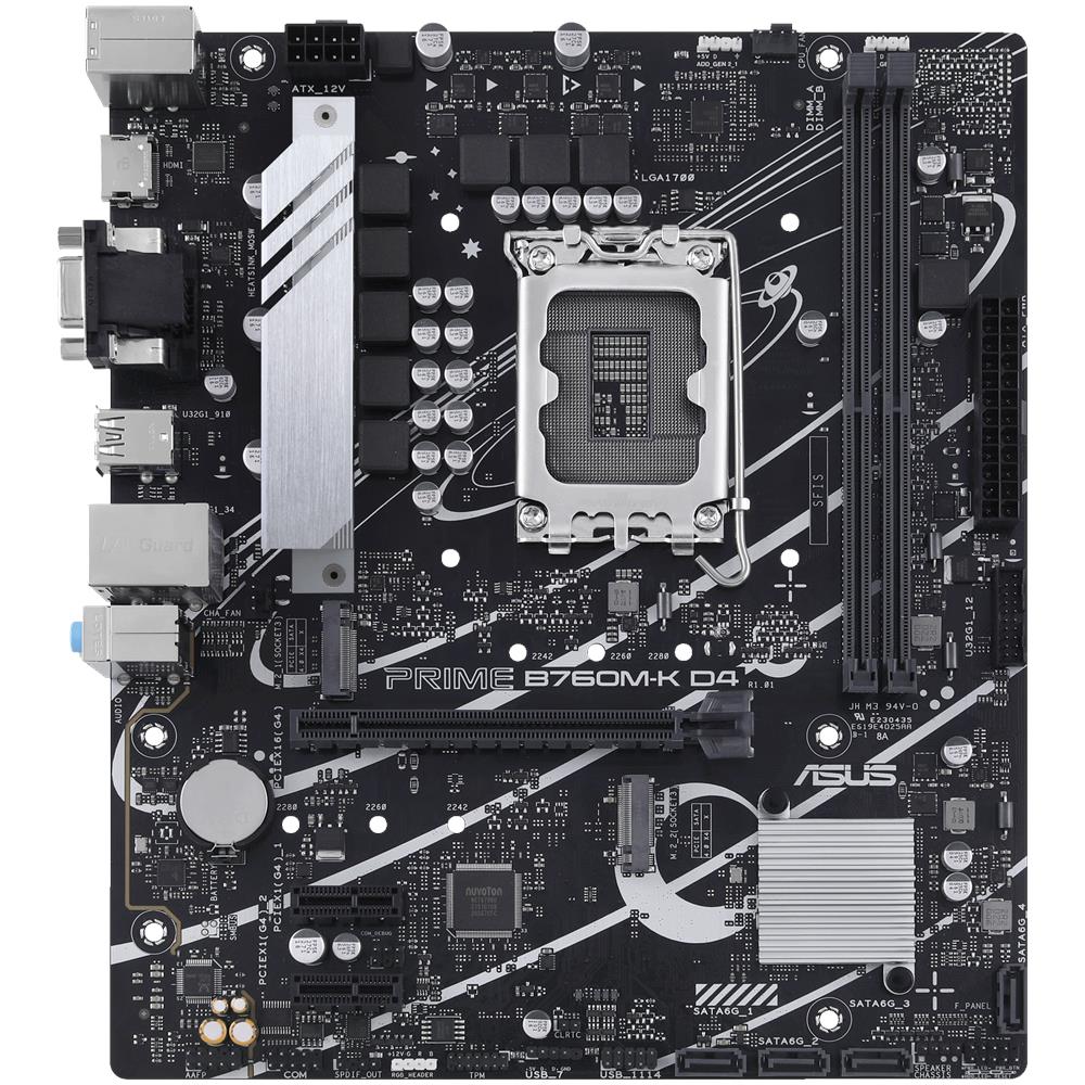 Scheda Madre PRIME B760M-K D4 Socket LGA 1700 Chipset B760 m-ATX - Foto 2