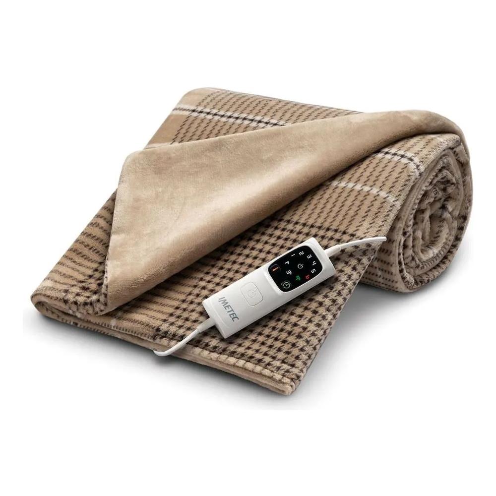 Coperta Elettrica Plaid Riscaldabile Adapto Élégance 150W Colore Beige - Foto 1
