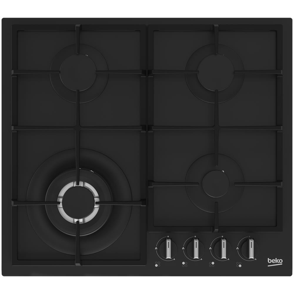 Piano Cottura HIYG 64225 SBO a Gas 4 Fuochi Gas Colore Nero - Foto 1