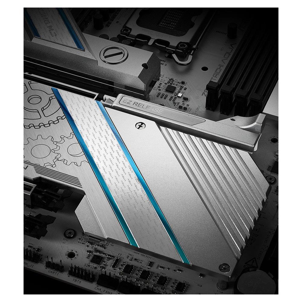 Scheda Madre Taichi AQUA 90-MXBPL0-A0UAYZ Socket LGA 1851 Chipset Z890 ATX Esteso - Foto 4