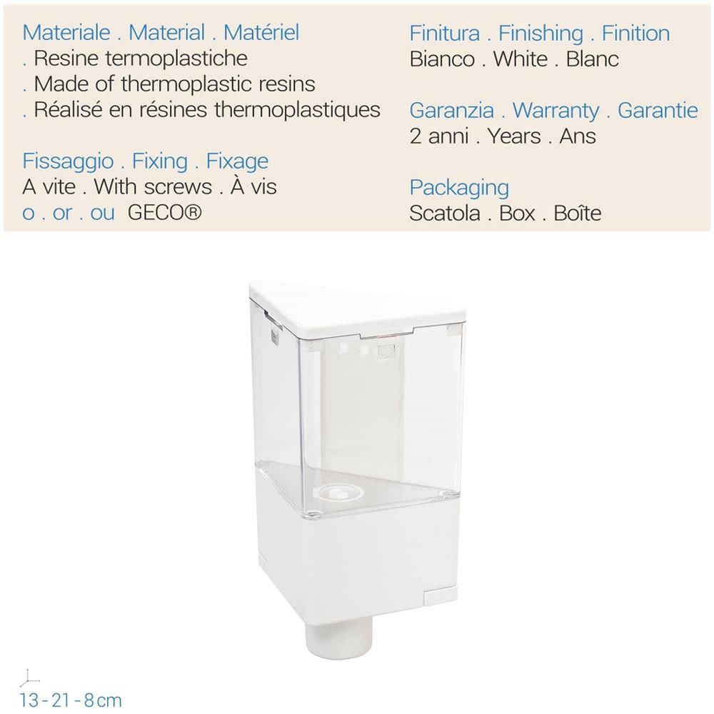 Portasapone a muro mod. Quick Soap - Foto 3