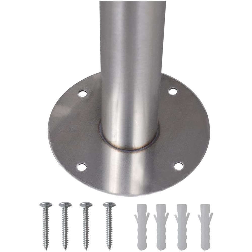 Casetta Della Posta Doppia Con Supporto In Acciaio Inox - Foto 12