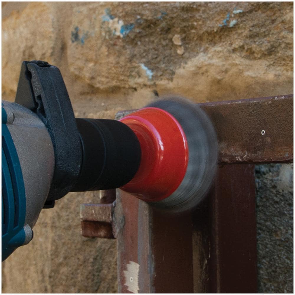 244983 Spazzola Rotante A Tazza In Acciaio A Filo Ritorto 75 Mm - Foto 2