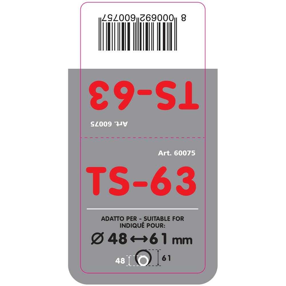 Terminale Ts-63 Acciaio Inox Diam. 48-61mm - Foto 6