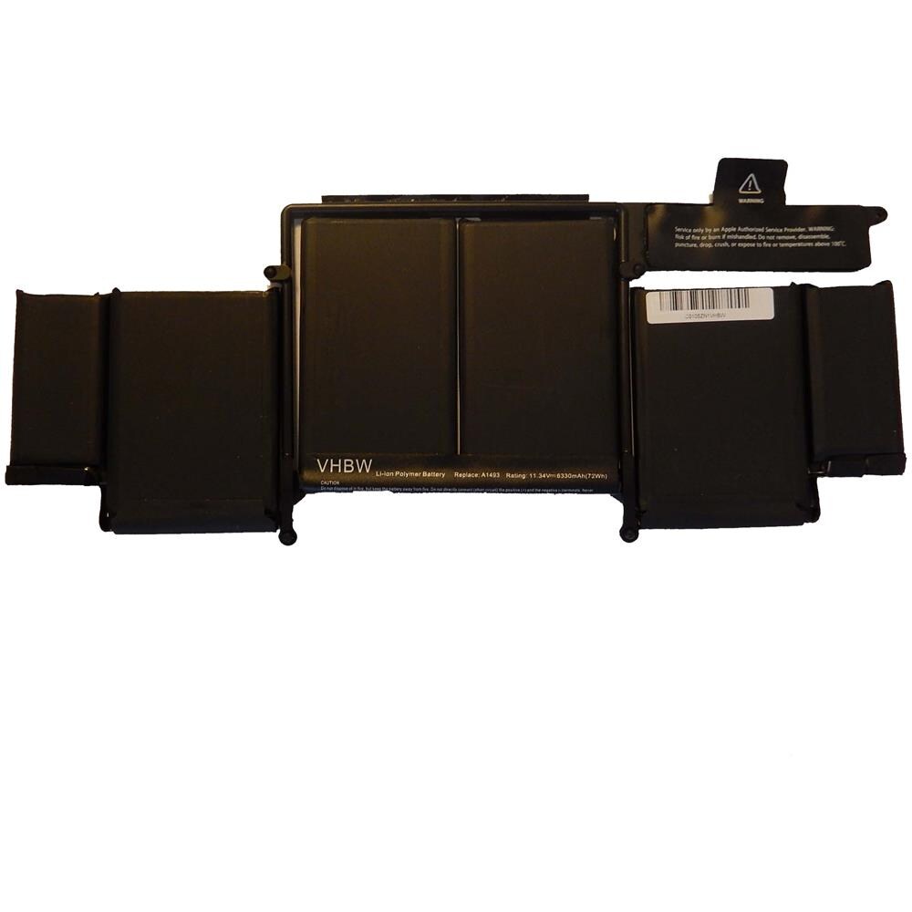 Batteria Litio-polimeri 6330mah (11.34v) Per Notebook Laptop Apple Macbook Pro Pro 13"" A1502 2013 Come A1493, 020-8146, 020-8148. - Foto 1