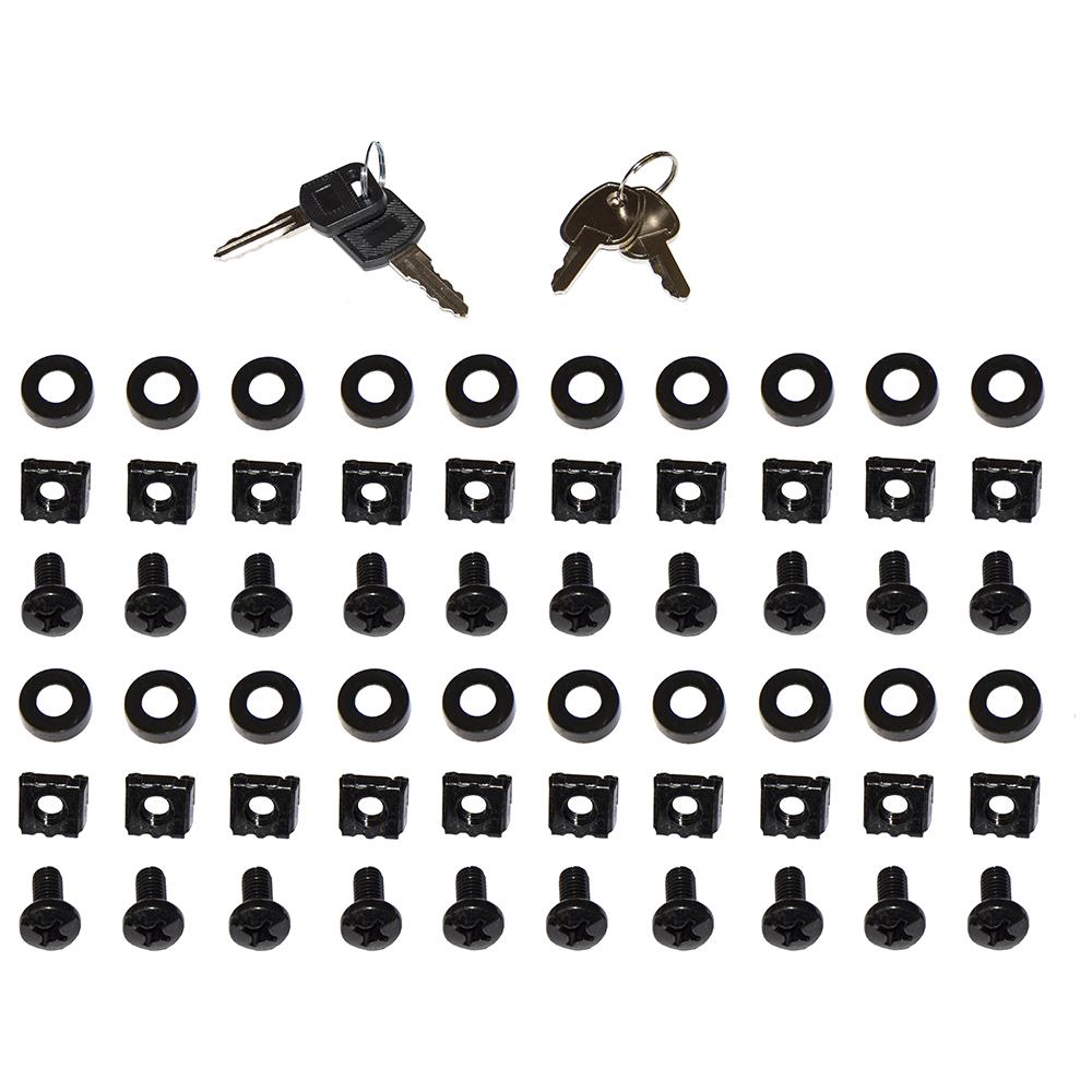 Armadio Rack 20U LK1920UN da Parete Colore Nero - Foto 4