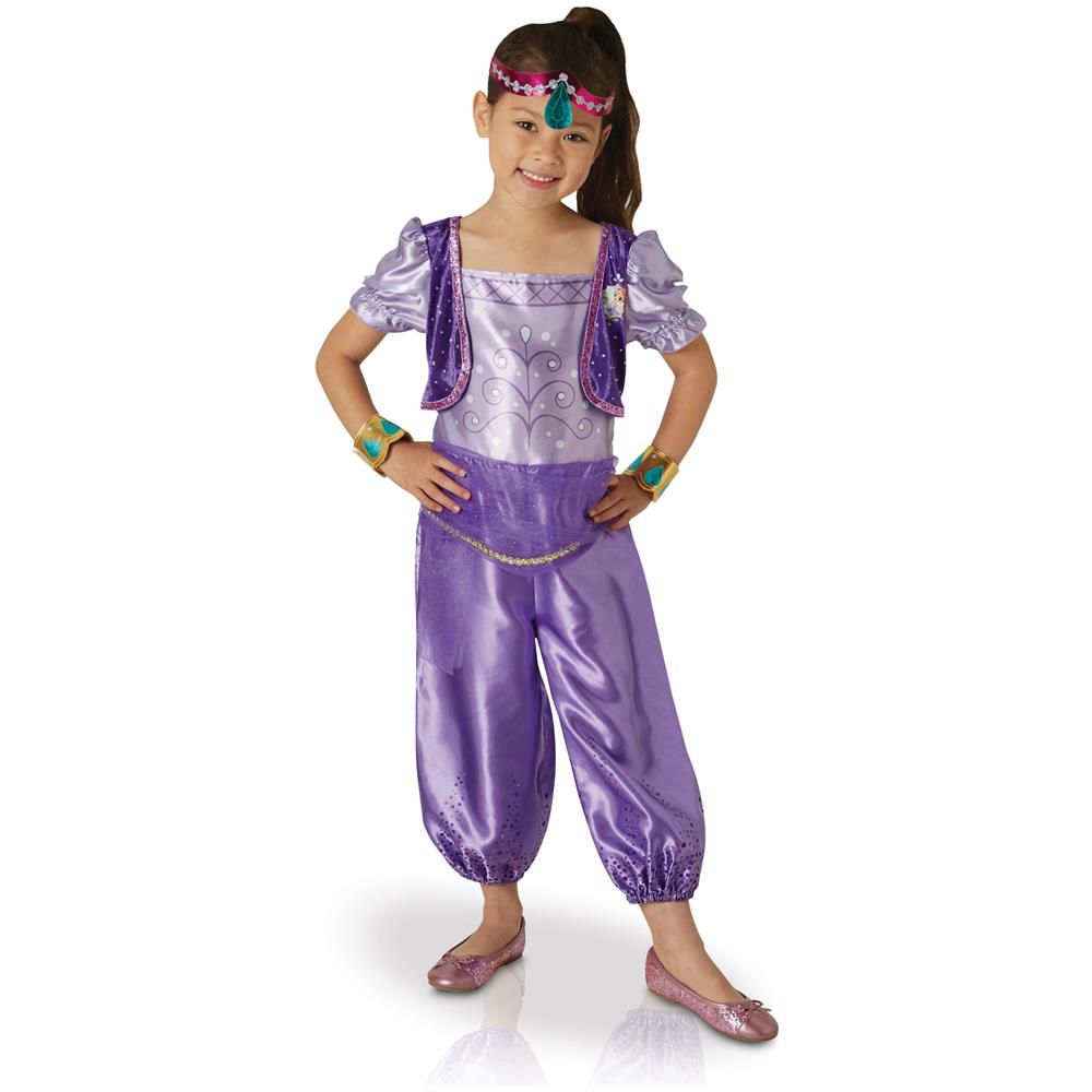 Costume Classico Di Shimmer Per Bambina - Taglia: 2/3 Anni (98 Cm) - Foto 1