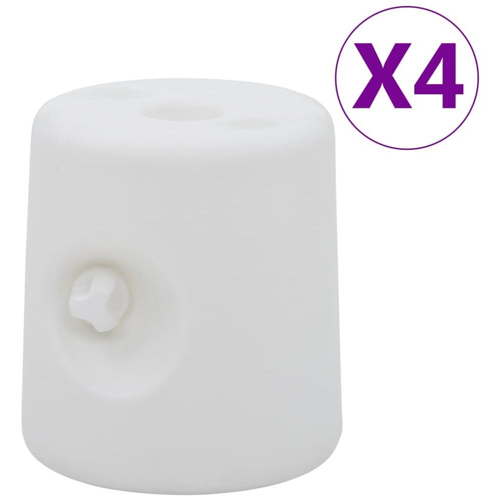 Pesi Per Gazebo 4 Pz In Pe Bianchi - Foto 1