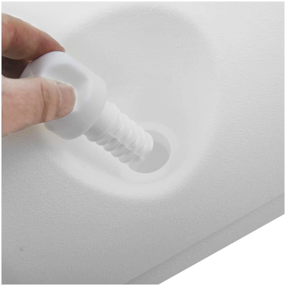 Pesi Per Gazebo 4 Pz In Pe Bianchi - Foto 2