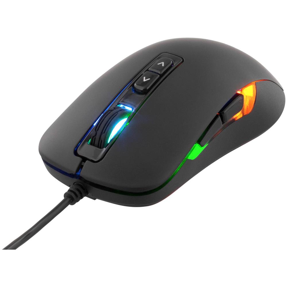 Mouse Ottico Dm110, 7 Pulsanti, Led ""respirazione"", Nero - Foto 1