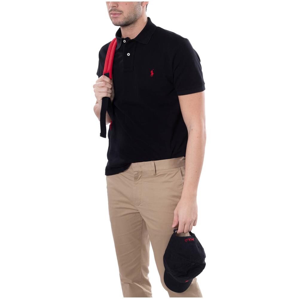 Polo Uomo Custom-slim Fit In Piquet - Foto 2