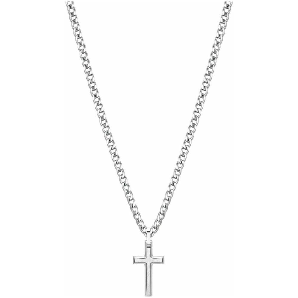 Collana Uomo Collezione Ink Con Croce Bik10 - Foto 1