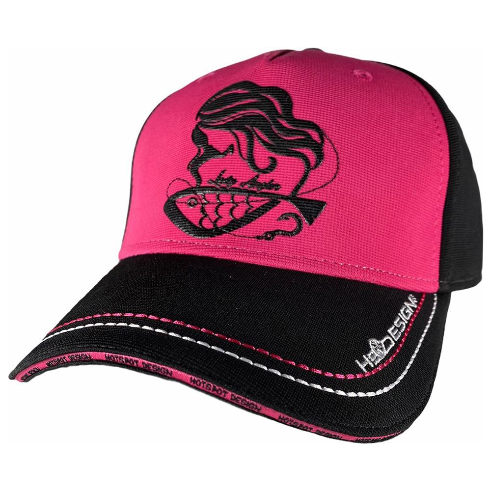 Cap Lady Angler One Size Nero / rosa - Foto 1