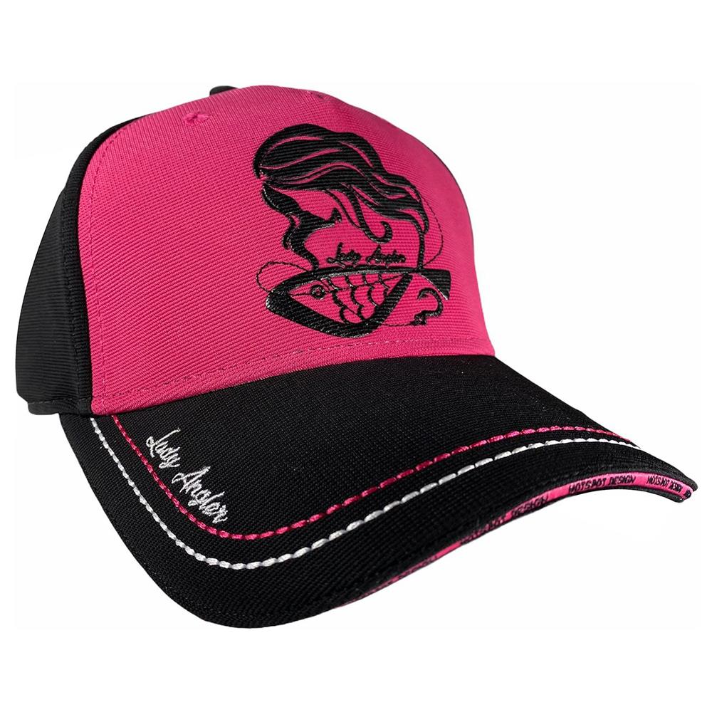 Cap Lady Angler One Size Nero / rosa - Foto 2