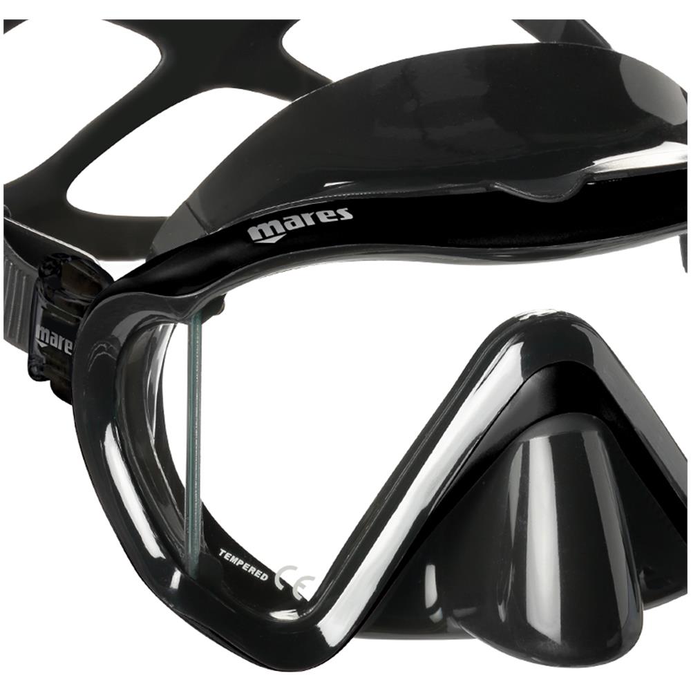 Maschera I3 Sunrise Trasparente Nero - Foto 3